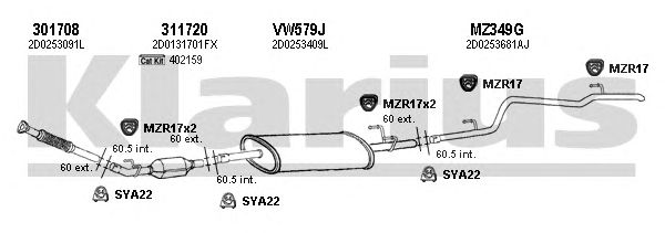 Exhaust System 930884U