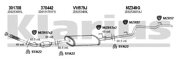 Exhaust System 931094U