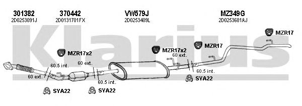 Exhaust System 931101U