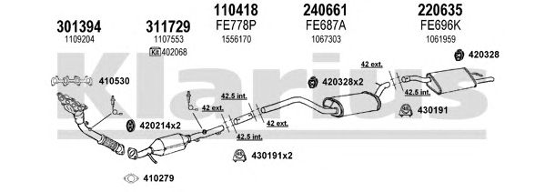Exhaust System 361710E