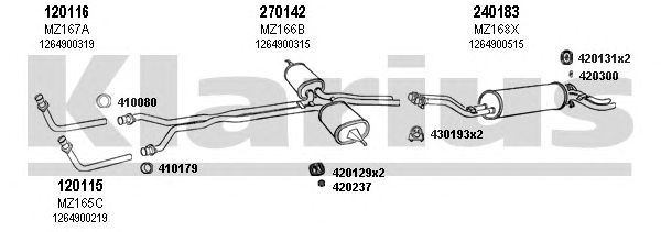 Exhaust System 600525E