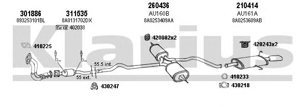 Exhaust System 940697E
