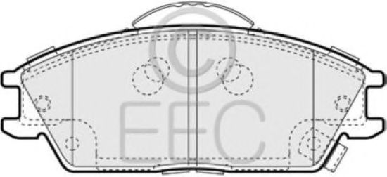 Комплект тормозных колодок, дисковый тормоз BRP1310