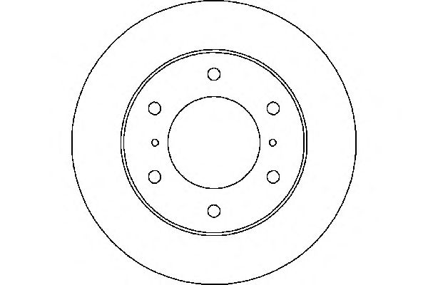 Тормозной диск 8DD 355 114-571