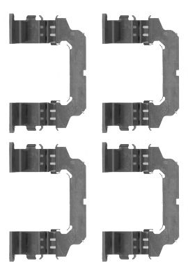 Accessory Kit, disc brake pads 8DZ 355 204-621