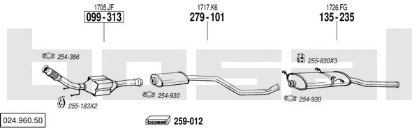 Exhaust System 024.960.50