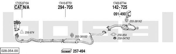 Exhaust System 028.054.00