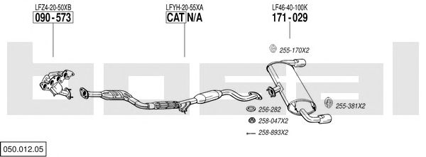Exhaust System 050.012.05