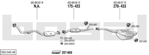 Exhaust System 052.040.48