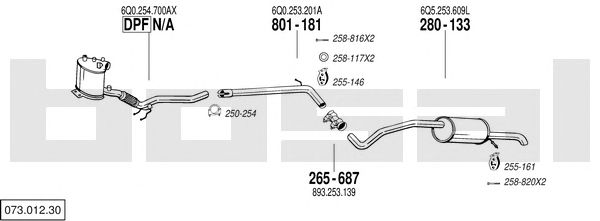 Exhaust System 073.012.30