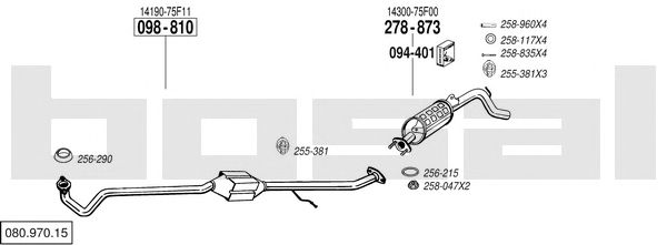 Exhaust System 080.970.15