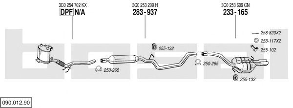 Exhaust System 090.012.90