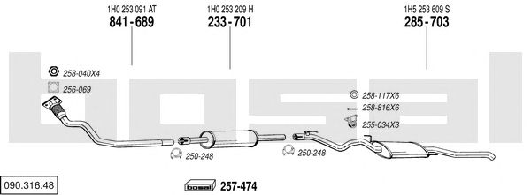 Exhaust System 090.316.48