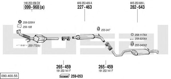 Exhaust System 090.400.55