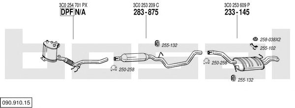 Exhaust System 090.910.15