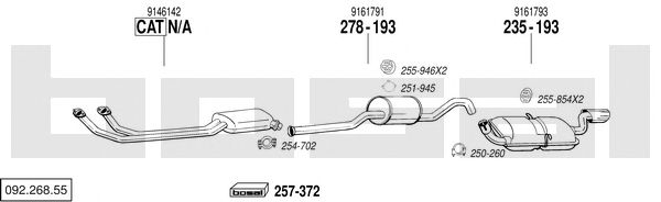 Exhaust System 092.268.55