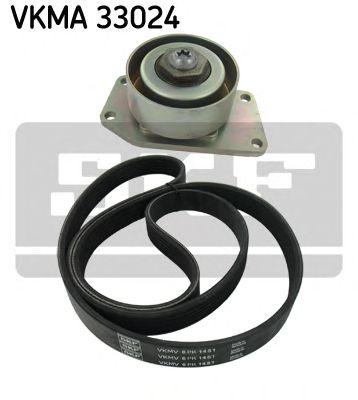 Поликлиновой ременный комплект VKMA 33024
