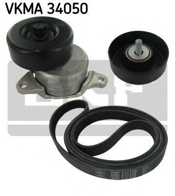 Поликлиновой ременный комплект VKMA 34050