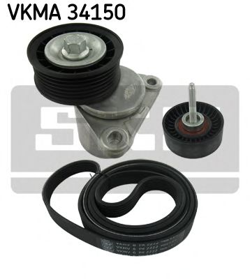Поликлиновой ременный комплект VKMA 34150