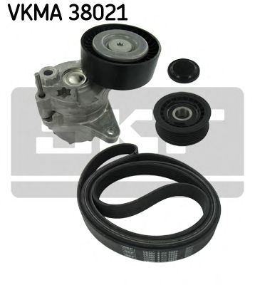 Поликлиновой ременный комплект VKMA 38021
