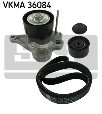 Поликлиновой ременный комплект VKMA 36084