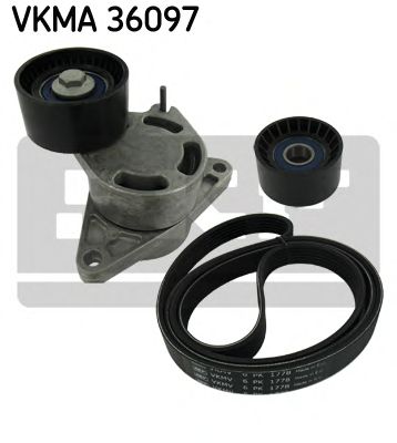 V-Ribbed Belt Set VKMA 36097