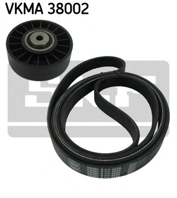 Поликлиновой ременный комплект VKMA 38002