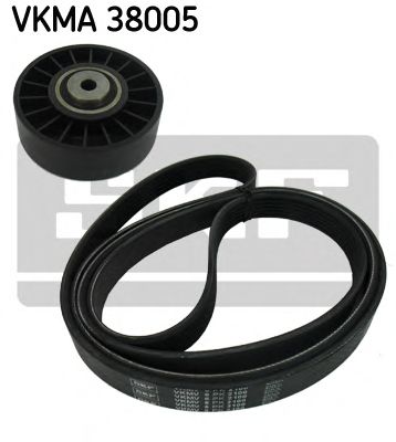 Поликлиновой ременный комплект VKMA 38005