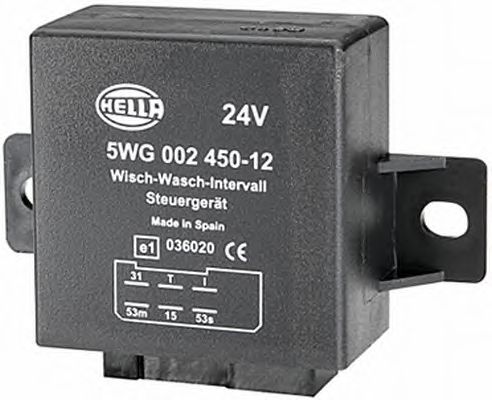 Relais, Wisch-Wasch-Intervall; Relais, Wisch-Wasch-Intervall 5WG 002 450-121