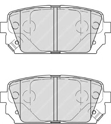 Brake Pad Set, disc brake FDB4193