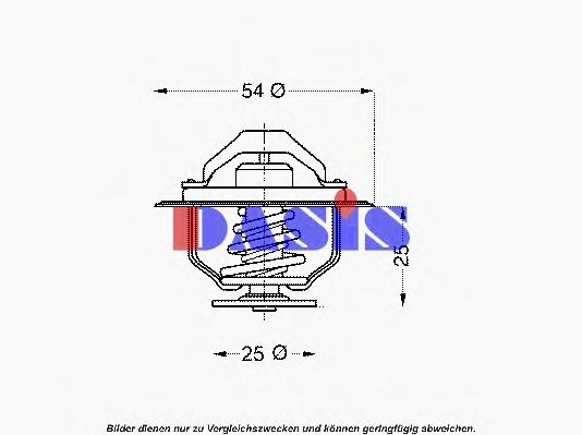 Thermostat, coolant 751900N