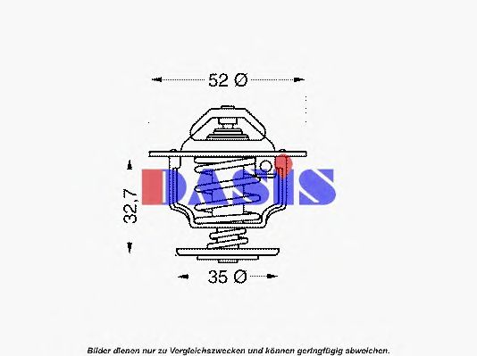 Thermostat, coolant 751946N