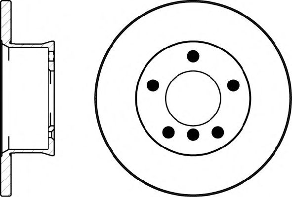 Тормозной диск 8DD 355 100-391