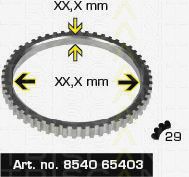 Sensor Ring, ABS 8540 65403
