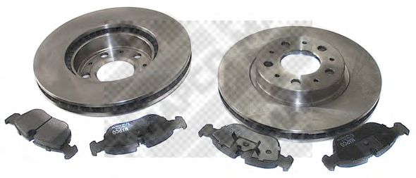 Brake Set, disc brakes 47950