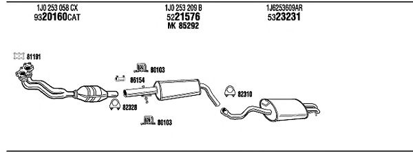 Exhaust System AD23023