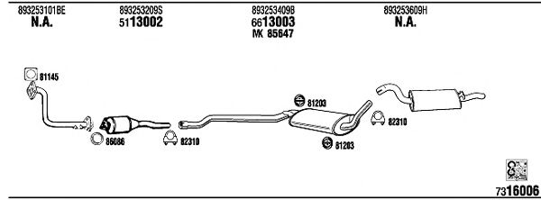 Exhaust System AD90019