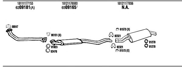 Exhaust System BW50117