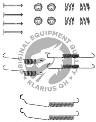 Kit d'accessoires, mâchoire de frein BFK285