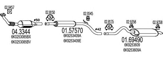 Exhaust System C380035002831