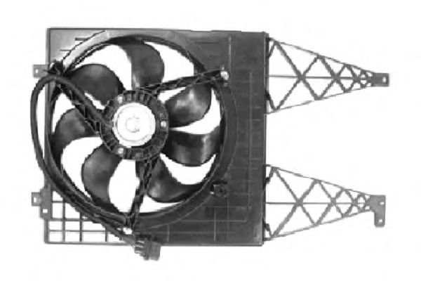 Вентилятор, охлаждение двигателя 47056