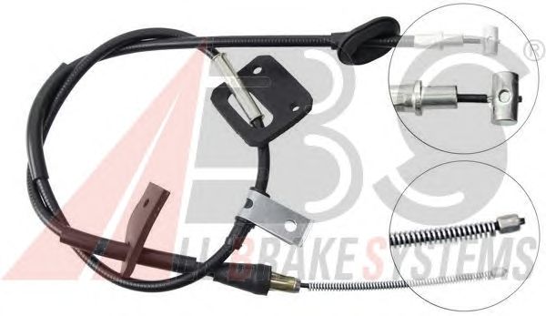 Cable, parking brake K12618