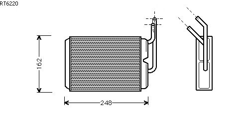 Radiador de calefacción RT6220