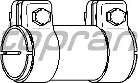 Pipe Connector, exhaust system 102 754
