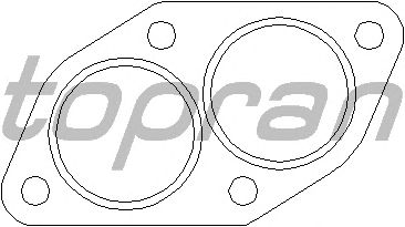 Gasket, exhaust pipe 103 608