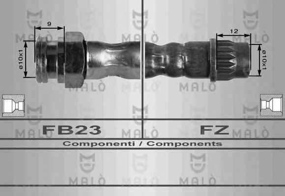 Tubo flexible de frenos 80227