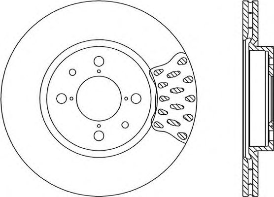 Тормозной диск BDR1146.20