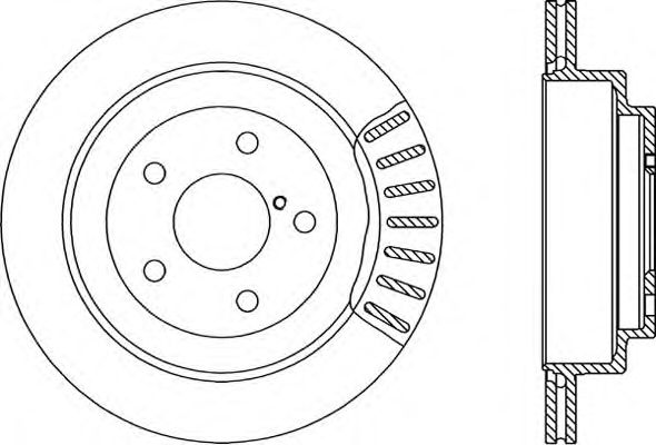 Brake Disc BDR1494.20