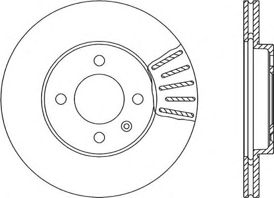Тормозной диск BDR1579.20