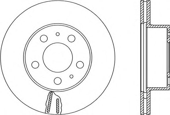 Brake Disc BDR1601.20